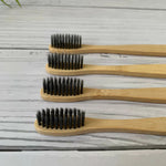 ORINJA Bamboo Toothbrush – Pack of 4 X 1
